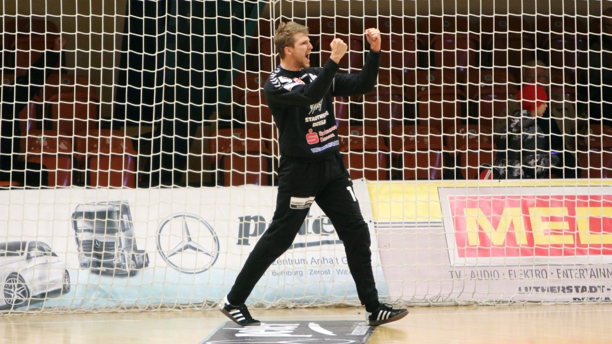 Philip Ambrosius beim Jubel
