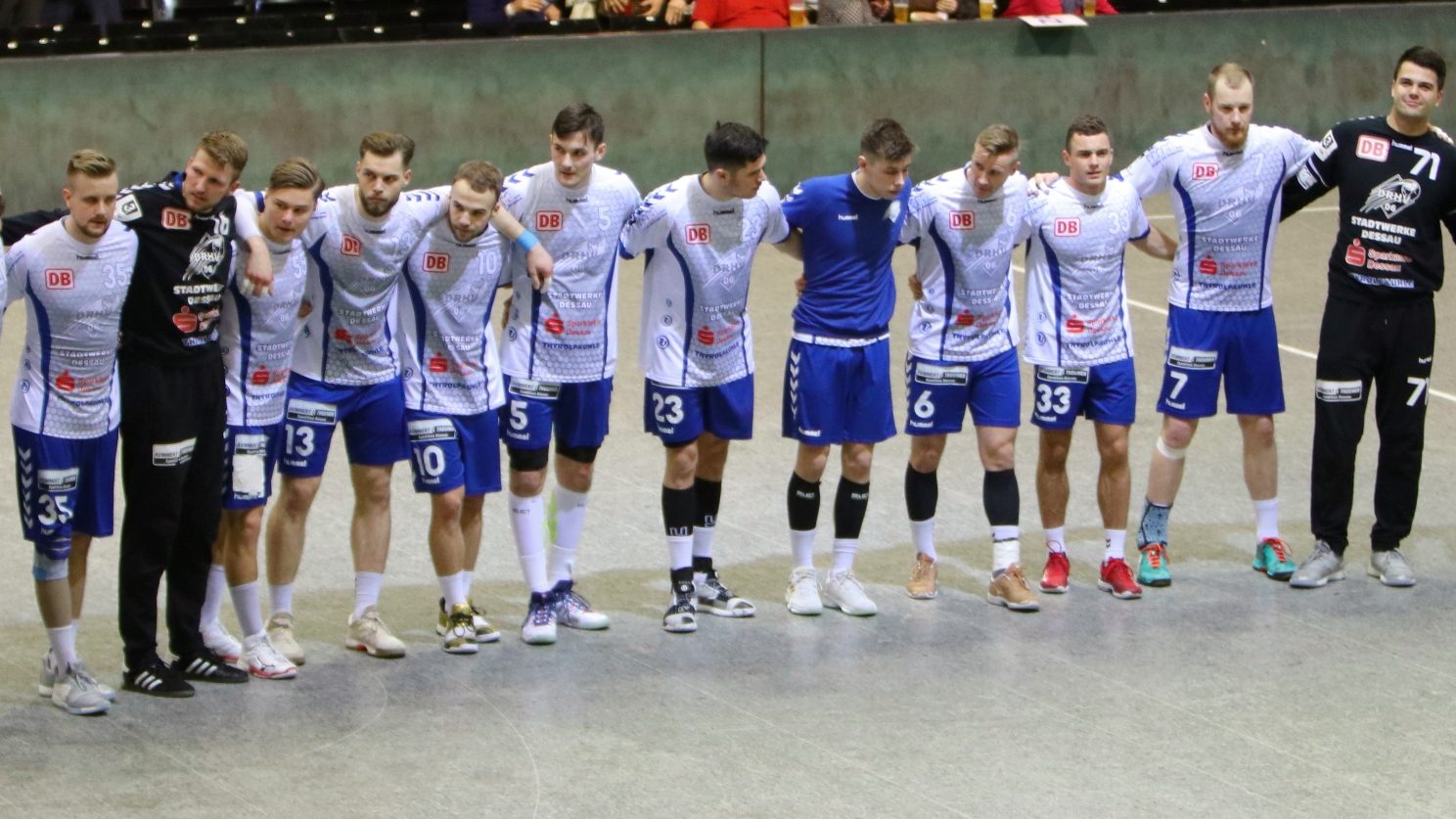 Teambild Einlauf in Vinnhorst