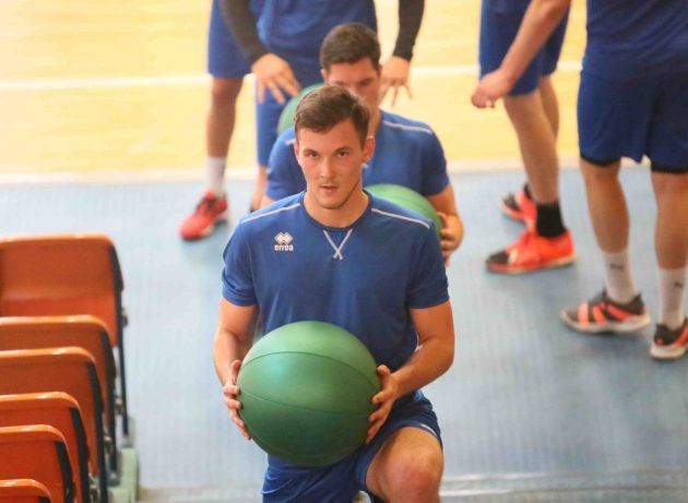 trainingsauftakt-timo-löser-0720 Timo Löser beim Trainingsauftakt zur Saison 2020/21