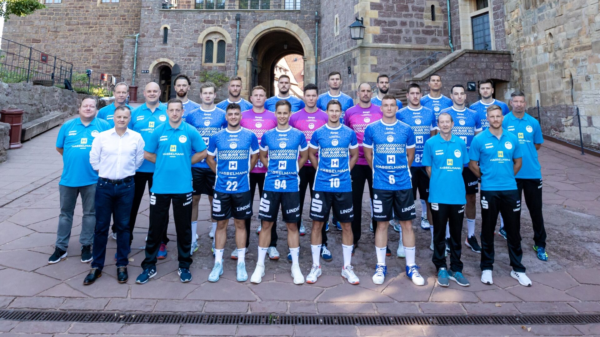 ThSV Eisenach Teamfoto Saison 2020/21