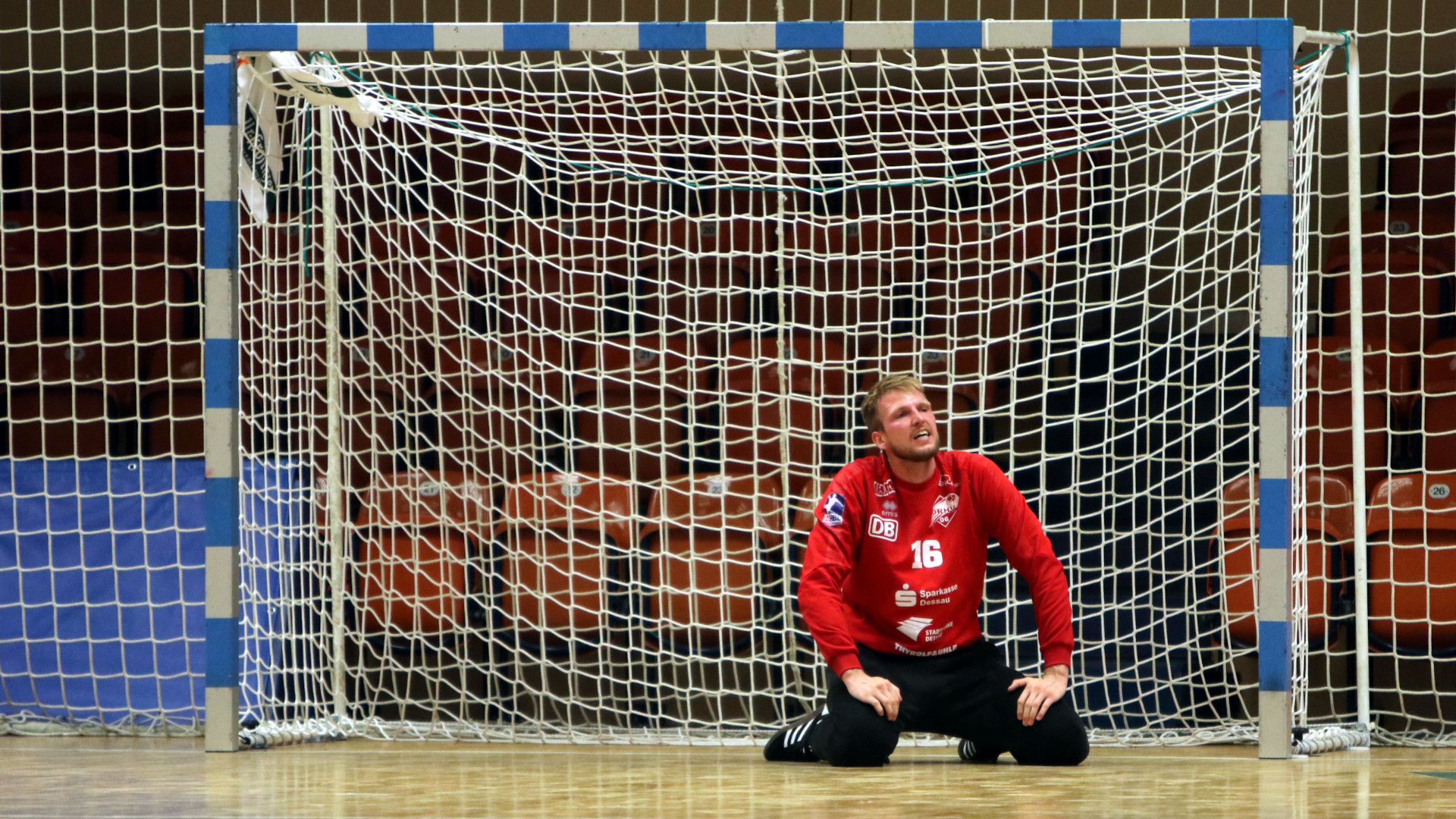 Philip Ambrosius im Spiele gegen Rimpar Saison 20211/22