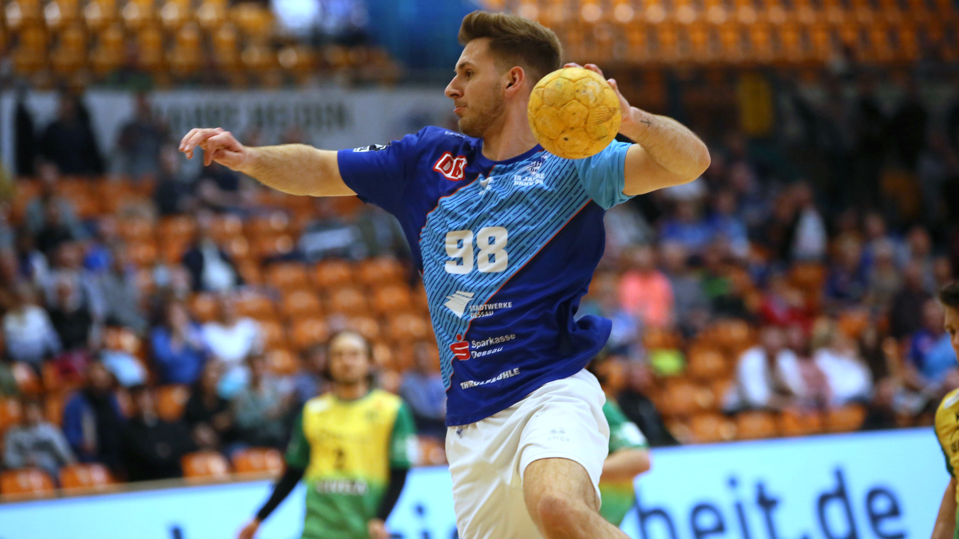 Yannick-Marcos Pust im Spiel gegen den VfL Eintracht Hagen Saison 2021/22