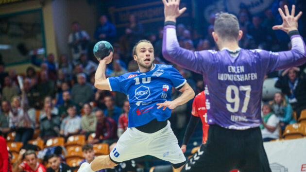 Vincent Sohmann Saison 2022/23 gegen die Eulen Ludwigshafen