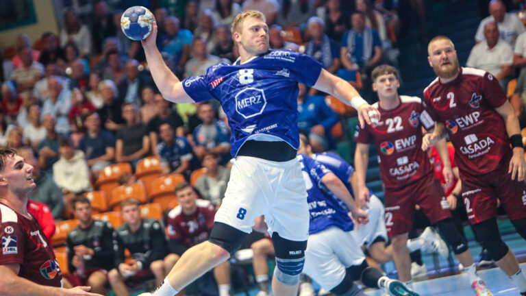 Patrick Gempp im Spiel gegen den 1. VfL Potsdam Saison 2023/24
