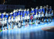 DRHV-Team mit Einlaufkindern Saison 2023/24