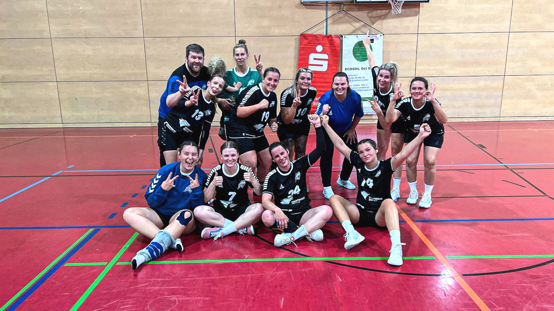 spielbericht_damen2_wolfen_0924 DRHV-Frauen II nach dem Spiel bei der HSG 2000 Wolfen Saison 2024/25