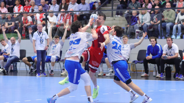DRHV-Abwehr im Spiel gegen den TuS Ferndorf