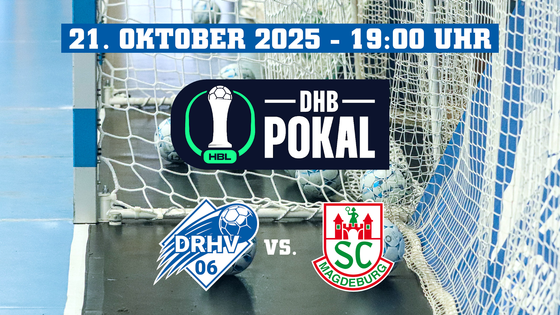 Grafik Pokaltermin und Ticketing SC Magdeburg August 2025
