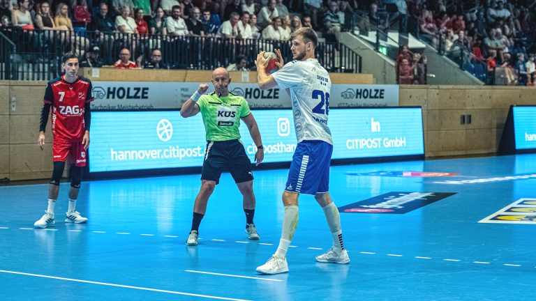 Yannick Danneberg im Spiel gegen den TuS Vinnhorst, DHB-Pokal Saison 2025/26