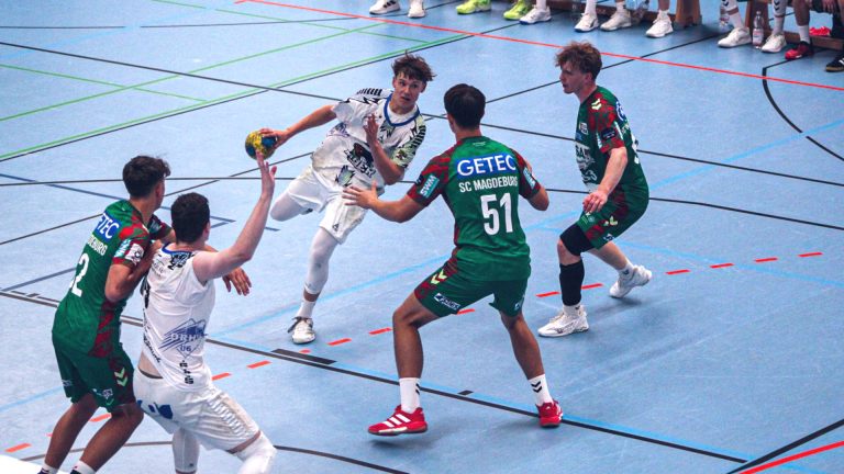 DRHV B-Jugend im Spiel gegen den SC Magdeburg in der B-Jugend-Bundesliga Saison 2025/26