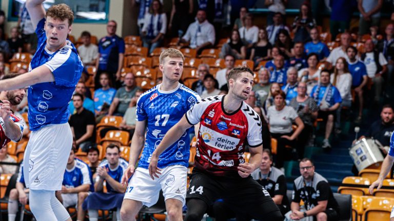 DRHV-Defensive gegen die HSG Nordhorn-Lingen Saison 2025/26
