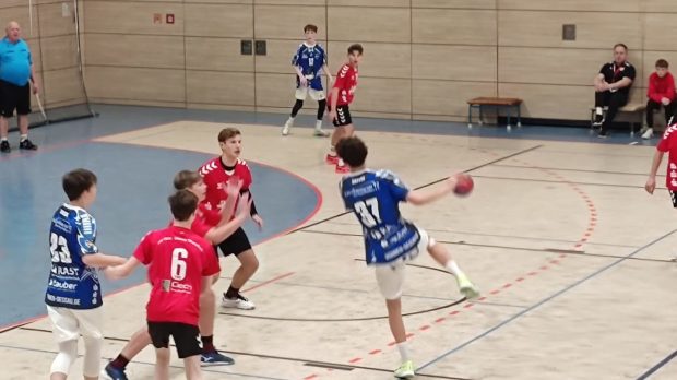 C-Jugend Männlich beim Spiel in Staßfurt Saison 202/26