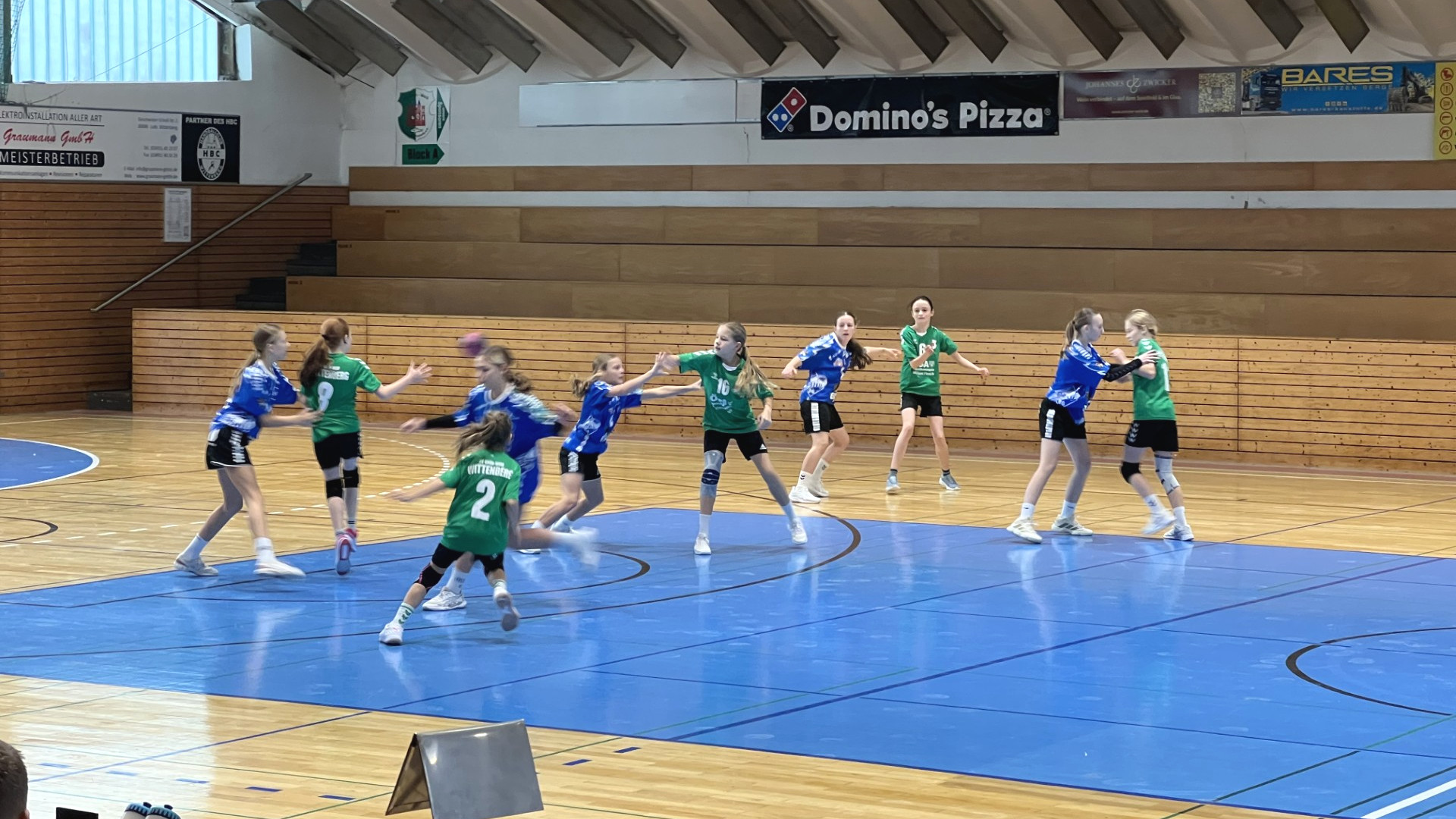 Weibliche D-Jugend Saison 2025/26 beim Gastspiel in Wittenberg