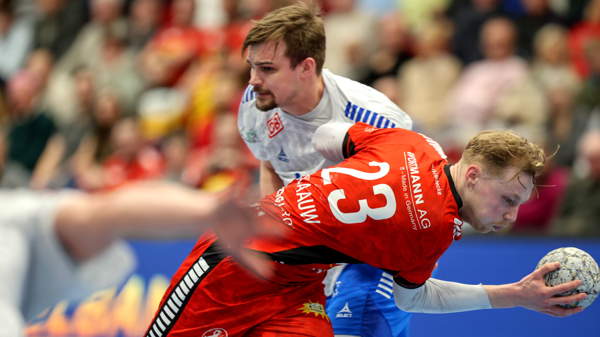 Valentin Neagu beim Auswärtsspiel beim TuS N-Lübbecke Saison 2025/26