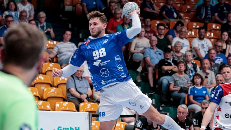 Yannick-Marcos Pust im Spiel gegen HBW Balingen-Weilstetten Saison 2025/26