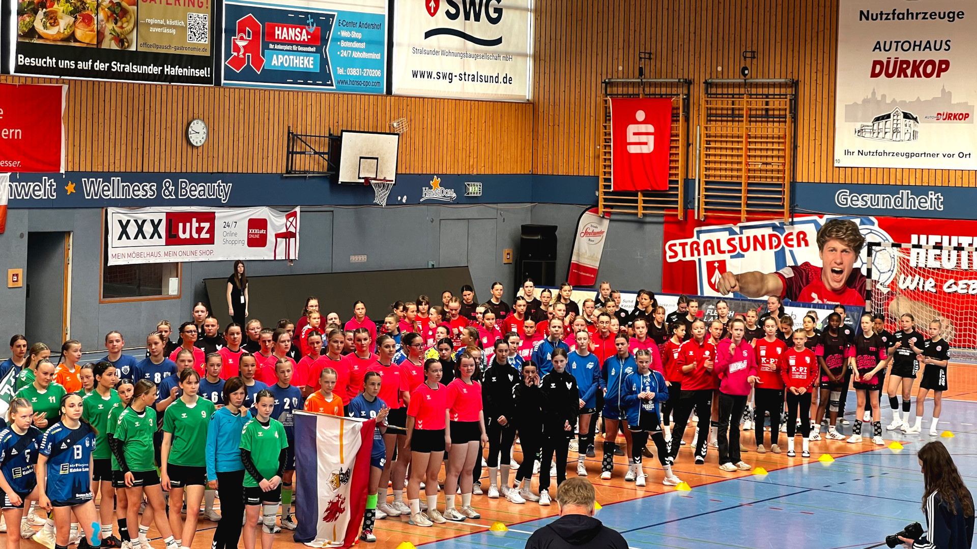 weibliche U13 bei den Ostdeutschen Meisterschaften Saison 2025/26