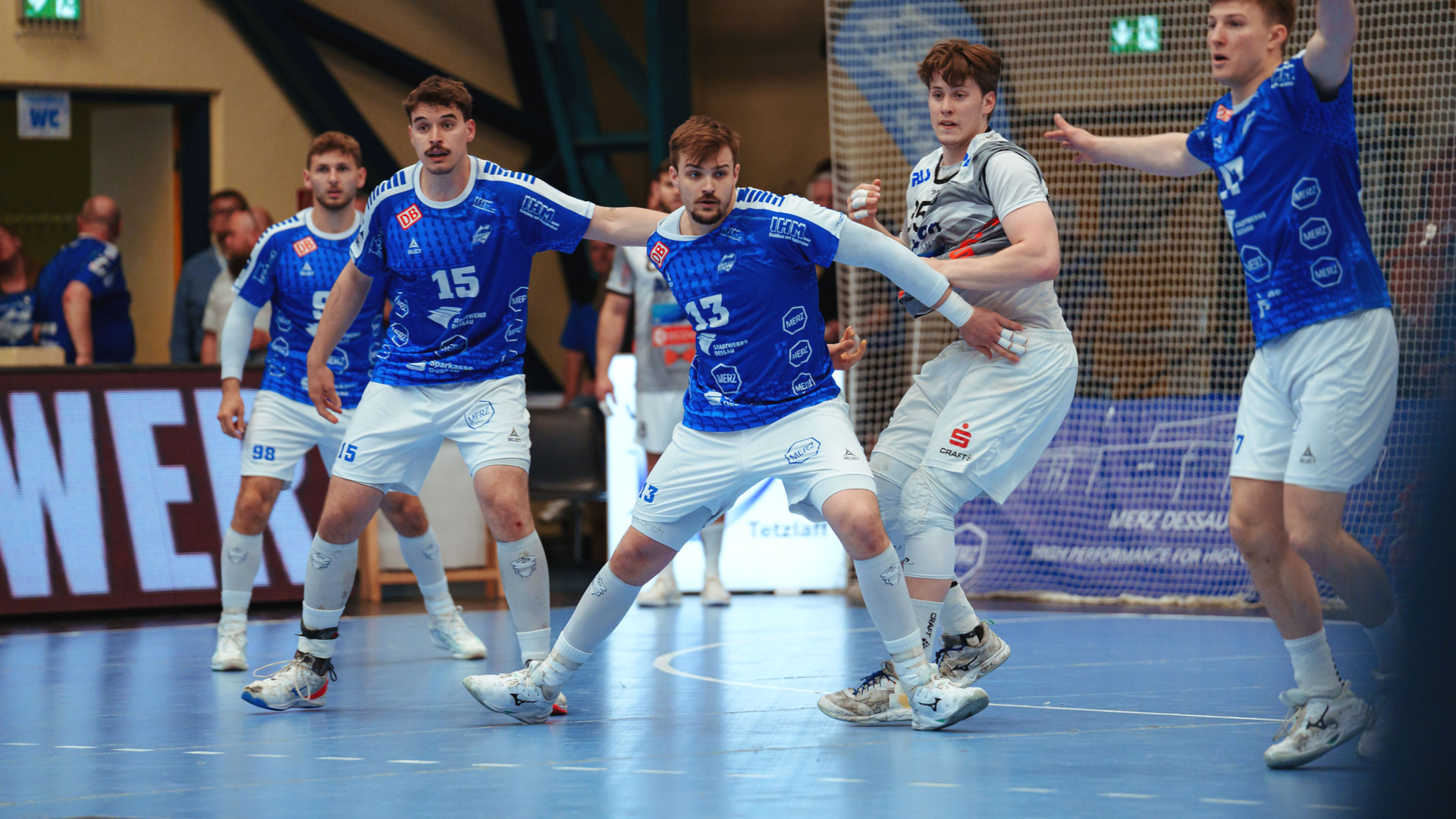 Valentin Neagu im Spiel gegen den TV Großwallstadt Saison 2025/26