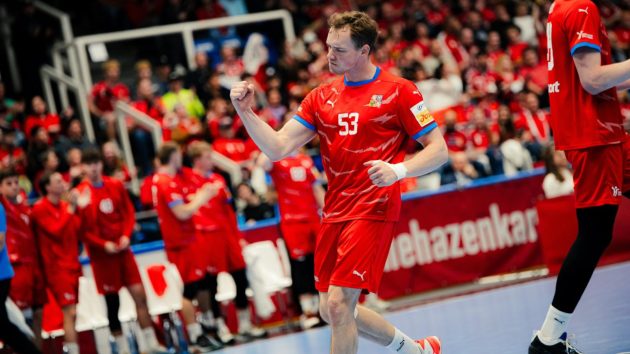 Martin Březina im Trikot der tschechischen Nationalmannschaft