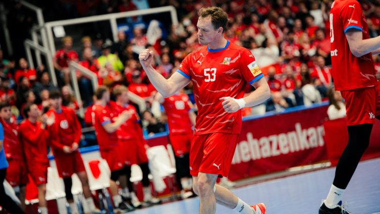 Martin Březina im Trikot der tschechischen Nationalmannschaft