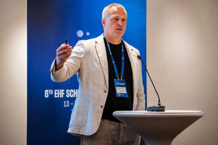 Herbert Wagner beim EHF-"Scientific" Kongress in Zagreb im November 2025