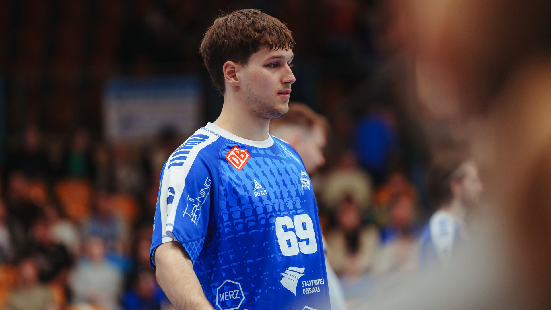 Niklas Döbbel im DRHV-Trikot Saison 2025/26