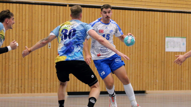 Marcel Nowak im Testspiel gegen den ThSV Eisenach Saison 2026/27